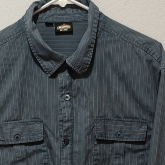 Vintage Kavu Button Down Shirt Mens XXL Oversized - Picture 1 of 9